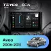 Штатная магнитола Teyes CC4 8/128 Chevrolet Aveo (2006-2011)