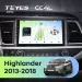Штатная магнитола Teyes CC4L 6/64 Toyota Highlander 3 XU50 (2013-2018)