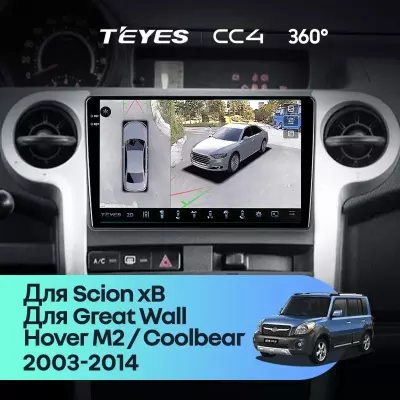 Штатная магнитола Teyes CC4 360 6/64 Scion xB (2003-2007)