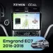 Штатная магнитола Teyes CC4L 6/64 Geely Emgrand EC7 (2016-2018)