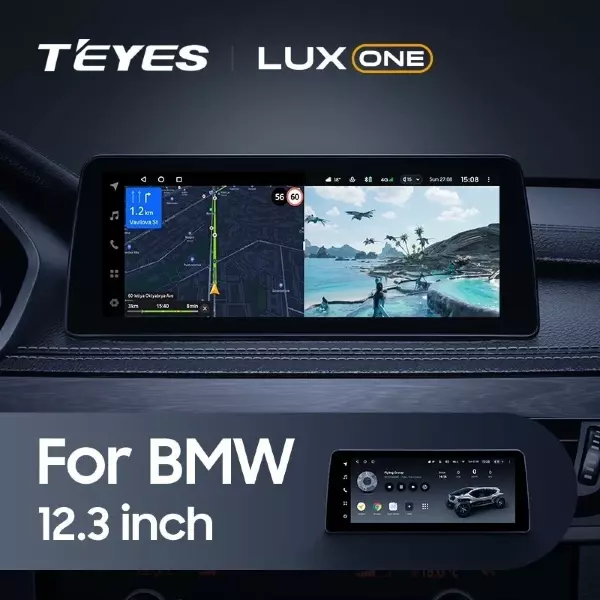 Штатная магнитола Teyes LUX ONE 6/128 BMW X1 E84 (CIC) (2009-2015)