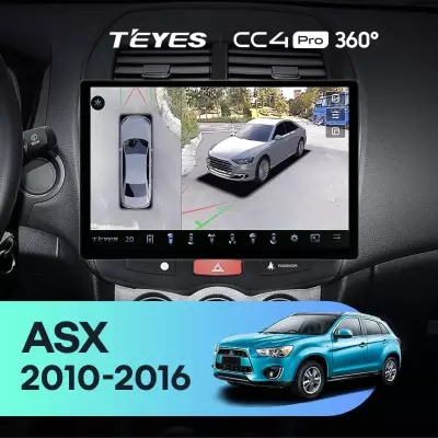 Штатная магнитола Teyes CC4 Pro 360 8/128 Citroen C4 Aircross (2010-2017) Тип-A (13")