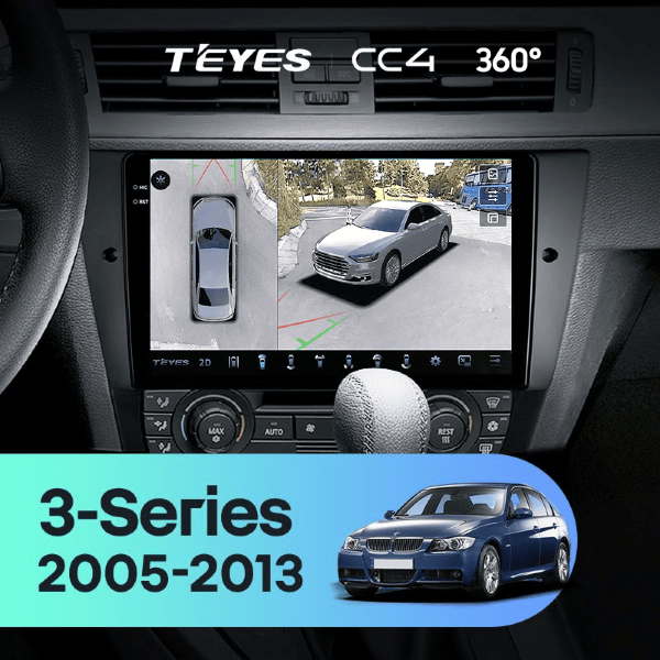Штатная магнитола Teyes CC4 360 6/64 BMW 3 серия E90 E91 E92 E93 (2005-2013)