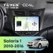 Штатная магнитола Teyes CC4L 6/64 Hyundai Solaris 1 (2010-2016) F3 (черный матовый)