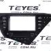 Переходная рамка Toyota Camry 8 XV 70 (2017-2020) (F2 - с блоком климата с поддержкой JBL) (9")