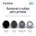 Передние и задние парктроники Teyes R2 для CC4 Pro / CC4 / CC4L / CC3 2K / CC3 / CC3L / CC2 Plus / SPRO Plus / TPRO2 / LUX ONE (Серые) 8-датчиков