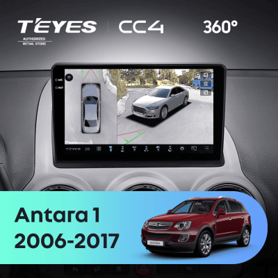 Штатная магнитола Teyes CC4 360 6/64 Opel Antara 1 (2006-2017)