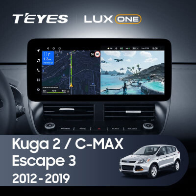 Штатная магнитола Teyes LUX ONE 4/64 Ford C-MAX (2012-2019)