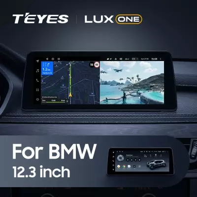Штатная магнитола Teyes LUX ONE 4/64 BMW 3-Series 5 E90 E92 E93 E91 (CIC) (2004-2013) Universal