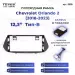 Переходная рамка Chevrolet Orlando 2 (2018-2023) Тип-B (12,3")