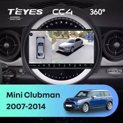 Штатная магнитола Teyes CC4 360 8/128 Mini Clubman 1 R55 (2007-2014) F1