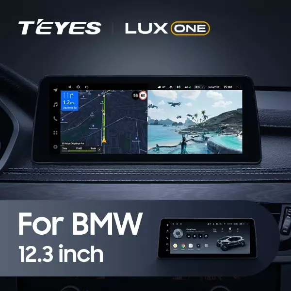 Штатная магнитола Teyes LUX ONE 6/128 BMW 3-Series 5 E90 E92 E93 E91 (CIC) (2004-2013) Universal