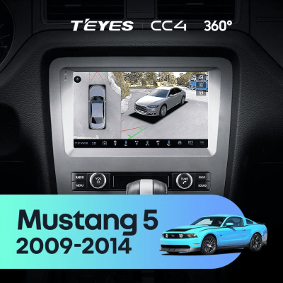 Штатная магнитола Teyes CC4 360 6/64 Ford Mustang 5 S-197 (2009-2014) F1
