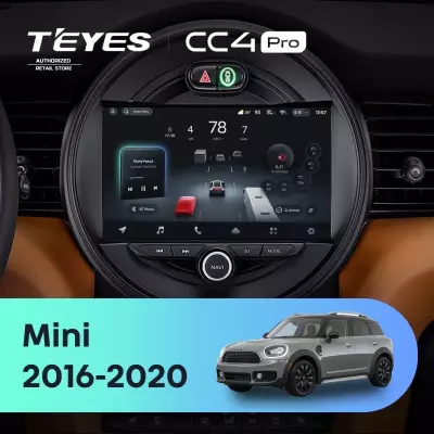 Штатная магнитола Teyes CC4 Pro 12/256 Mini Countryman (F60) (2016-2020)