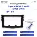 Переходная рамка Toyota RAV4 3 XA30 (2005-2013) F1 (9")