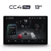 Штатная магнитола Teyes CC4 Pro 8/128 Toyota Land Cruiser Prado 150 (2017-2021) (13")