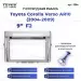 Переходная рамка Toyota Corolla Verso AR10 (2004-2009) F2 (9")