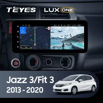 Штатная магнитола Teyes LUX ONE 4/64 Honda Fit 3 GP GK (2013-2020)