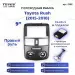 Переходная рамка Toyota Rush (2015-2018) Правый руль (9")