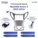 Переходная рамка Hyundai Azera 2 (2011-2014) (9")