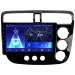Переходная рамка Honda Civic 7 (2000-2006) F2 Правый руль (9")