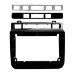 Переходная рамка Volkswagen Touareg FL NF (2010-2018) Тип-B (9")
