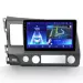 Переходная рамка Honda Civic 8 FK FN FD (2005-2012) (10")