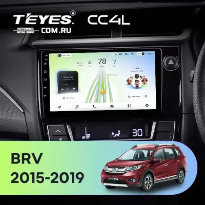 Штатная магнитола Teyes CC4L 6/64 Honda BRV (2015-2019) Правый руль