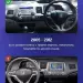 Переходная рамка Honda Civic 8 FK FN FD (2005-2012) Правый руль (10")