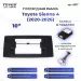 Переходная рамка Toyota Sienna 4 (2020-2026) (1 Din) (10")