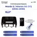 Переходная рамка Mazda 6 / Atenza GG (YJ) (2002-2008) (12,3")