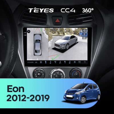 Штатная магнитола Teyes CC4 360 6/64 Hyundai Eon (2012-2019)