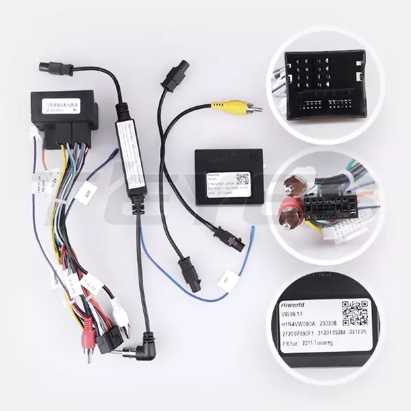 Проводка питания TEYES для Volkswagen Touareg FL NF A (2010-2018) [VW09.10] + Canbus для подключения Android ГУ