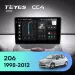 Штатная магнитола Teyes CC4 6/64 Peugeot 206 T13 T16 T12 (1998-2012) F2