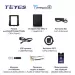 Штатная магнитола Tesla style Teyes TPRO 2 6/128 Toyota Land Cruiser Prado 120 (2002-2009) Тип-A
