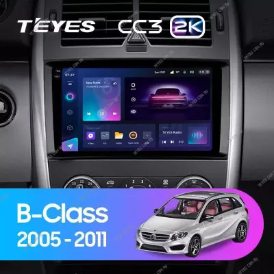 Штатная магнитола Teyes CC3 2K 4/32 Mercedes-Benz B-Class T245 (2005-2011)