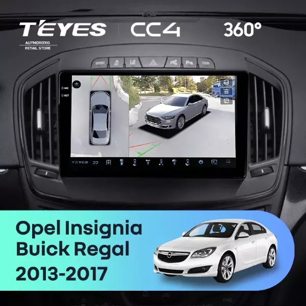 Штатная магнитола Teyes CC4 360 6/64 Opel Insignia (2013-2017) Тип-B