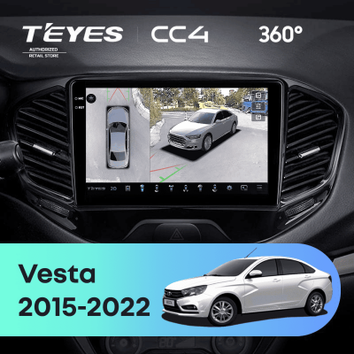 Штатная магнитола Teyes CC4 360 6/64 Lada Vesta Cross Sport (2015-2022) F1