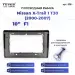 Переходная рамка Nissan X-Trail 1 T30 (2000-2007) F1 (10")