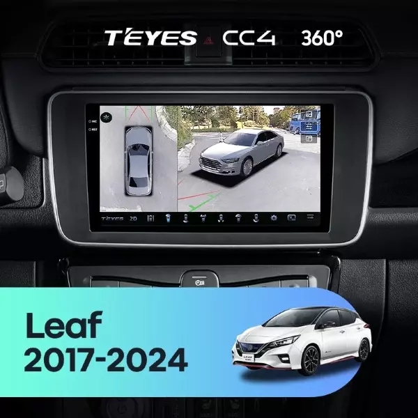 Штатная магнитола Teyes CC4 360 8/128 Nissan Leaf ZE1 (2017-2024)