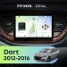 Штатная магнитола Teyes CC4L 6/64 Dodge Dart (2012-2016)