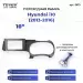 Переходная рамка Hyundai i10 3 (2019-2023) Правый руль (10")