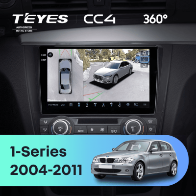 Штатная магнитола Teyes CC4 360 8/128 BMW 1 серия E88 E82 E81 E87 (2004-2011) F1