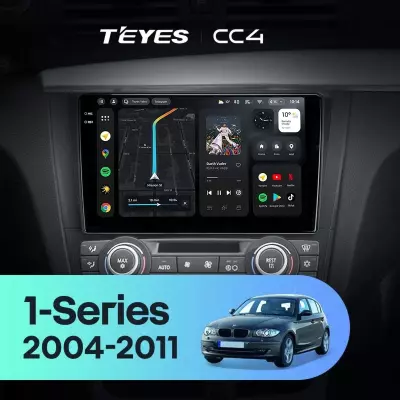 Штатная магнитола Teyes CC4 6/64 BMW 1 серия E88 E82 E81 E87 (2004-2011) F2