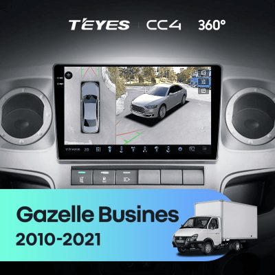 Штатная магнитола Teyes CC4 360 8/128 GAZ Gazelle Busines (2010-2021) F2