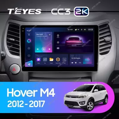 Штатная магнитола Teyes CC3 2K 6/128 Great Wall Hover M4 (2012-2017)