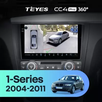 Штатная магнитола Teyes CC4 Pro 360 12/256 BMW 1 серия E88 E82 E81 E87 (2004-2011) F2