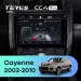 Штатная магнитола Teyes CC4 Pro 12/256 Porsche Cayenne I 1 9PA (2002-2010)