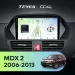 Штатная магнитола Teyes CC4L 6/64 Acura MDX YD2 (2006-2013)