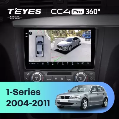 Штатная магнитола Teyes CC4 Pro 360 12/256 BMW 1 серия E88 E82 E81 E87 (2004-2011) F1